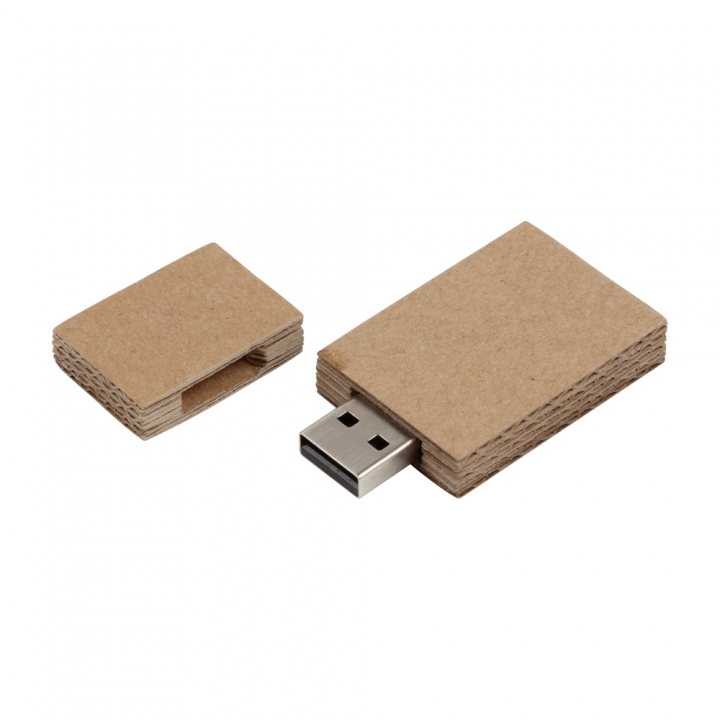 Kartonnen USB-stick | Gerecycled